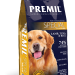 PREMIL Suva hrana za pse Special piletina, jagnjetina i tuna 15kg